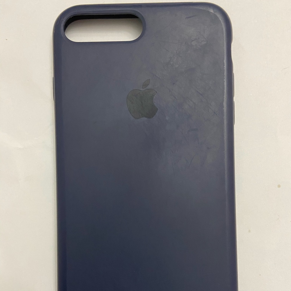 iPhone 7 Plus Navy Apple silicone case